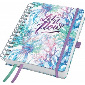 sigel Agenda planning Jolie \"Underwater Miracles\" 2025, A5
