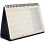 sigel Calendrier de table Conceptum 2025, env. A5, noir