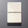 sigel Calendrier de table Conceptum 2025, env. A5, noir