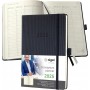 sigel Agenda planning Conceptum 2025, env. A5, noir