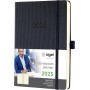 sigel Agenda planning Conceptum 2025, env. A5, noir
