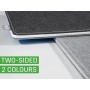 sigel Sous-main Eyestyle, 600 x 450 mm, gris clair/noir