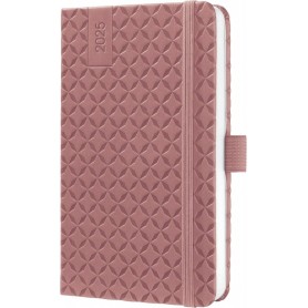 sigel Agenda de poche Jolie Flair 2025, A6, brun rouille