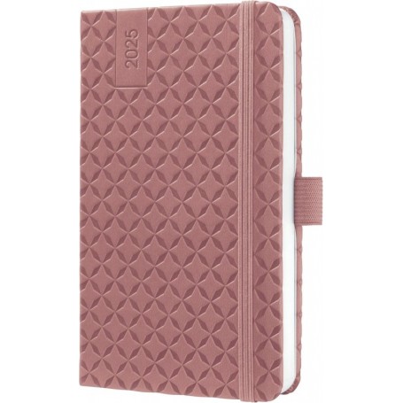 sigel Agenda de poche Jolie Flair 2025, A6, brun rouille