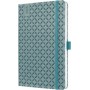 sigel Agenda de poche Jolie Flair 2025, A5, bleu ocan