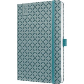 sigel Agenda de poche Jolie Flair 2025, A5, bleu ocan