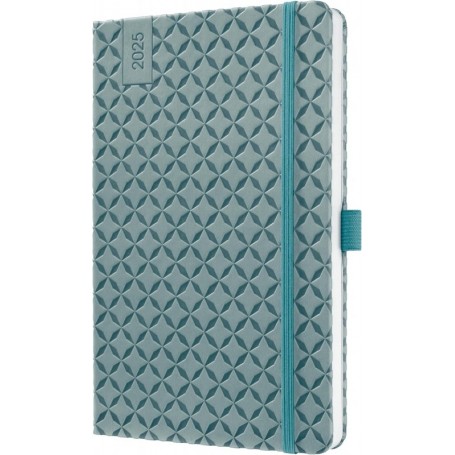 sigel Agenda de poche Jolie Flair 2025, A5, bleu ocan