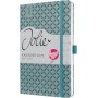 sigel Agenda de poche Jolie Flair 2025, A5, bleu ocan