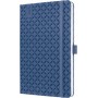 sigel Agenda de poche Jolie Flair 2025, A5, bleu indigo