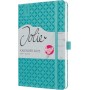 sigel Agenda de poche Jolie Flair 2025, A5, turquoise