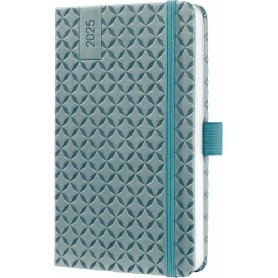 sigel Agenda de poche Jolie Flair 2025, A6, bleu ocan