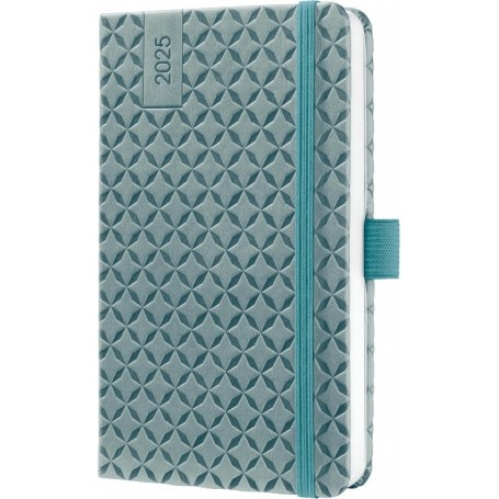 sigel Agenda de poche Jolie Flair 2025, A6, bleu ocan