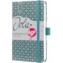sigel Agenda de poche Jolie Flair 2025, A6, bleu ocan