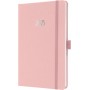 sigel Agenda de poche Jolie Feel 2025, textile, A5, rose