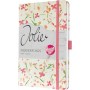 sigel Buchkalender Jolie 2025 \"Bloom Pink\", A5