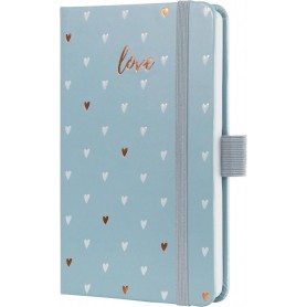 sigel Buchkalender Jolie Beauty 2025 \"Grey Love\", A6