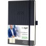 sigel Buchkalender Conceptum 2025, ca. DIN A5, schwarz