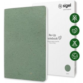 sigel Carnet de notes Re-Up, A5, lign, vert