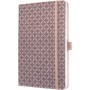 sigel Carnet de notes Jolie Flair, similicuir, A5, nacre