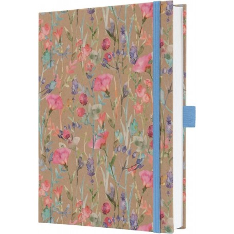 sigel Carnet de notes Jolie Pure \"Wildflowers\", A5, lign