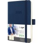 sigel Agenda planning Conceptum 2025, env. A6, bleu