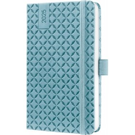 sigel Agenda de poche Jolie Flair 2025, A6, bleu ciel