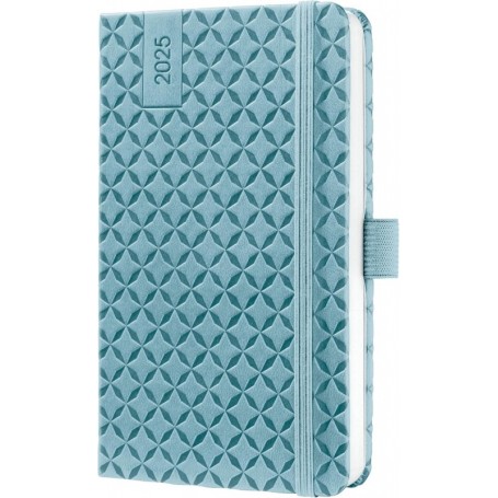 sigel Agenda de poche Jolie Flair 2025, A6, bleu ciel