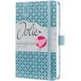 sigel Agenda de poche Jolie Flair 2025, A6, bleu ciel