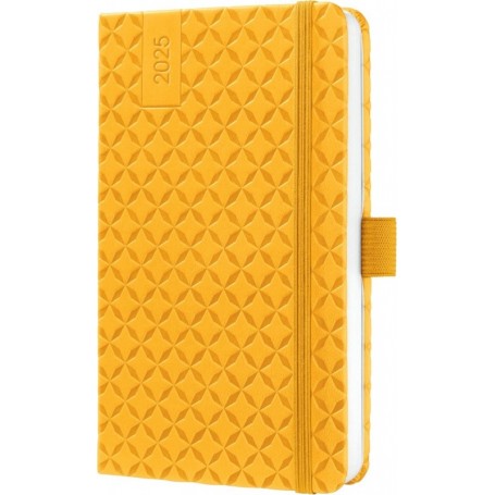 sigel Agenda de poche Jolie Flair 2025, A6, jaune