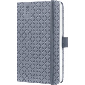 sigel Agenda de poche Jolie Flair 2025, A6, gris