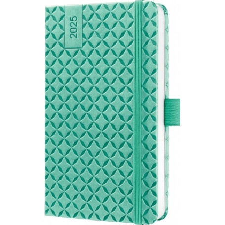 sigel Agenda de poche Jolie Flair 2025, A6, vert menthe