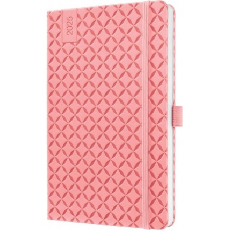 sigel Agenda de poche Jolie Flair 2025, A5, rose