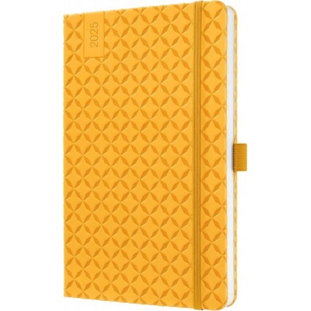sigel Agenda de poche Jolie Flair 2025, A5, jaune