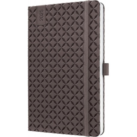 sigel Agenda de poche Jolie Flair 2025, A5, marron