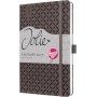 sigel Agenda de poche Jolie Flair 2025, A5, marron