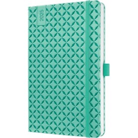 sigel Agenda de poche Jolie Flair 2025, A5, vert menthe