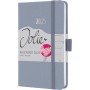 sigel Agenda de poche Jolie Feel 2025, textile, A6, lilas