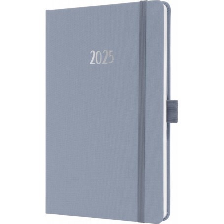 sigel Agenda de poche Jolie Feel 2025, textile, A5, lilas