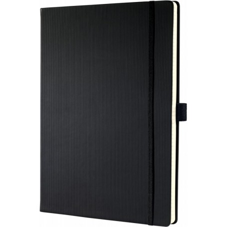 sigel Carnet de notes Conceptum, A4, pointill, noir