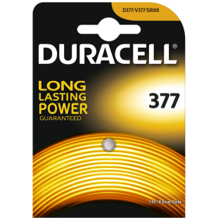 Pile bouton Duracell 377