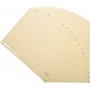 EXACOMPTA Intercalaires carte peau, A-Z, A4, 20 touches