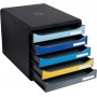 EXACOMPTA Module de classement BIG-BOX PLUS Bee Blue