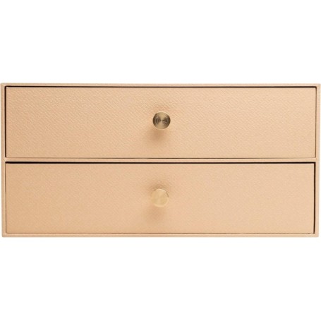 EXACOMPTA Module tiroirs Office by Me, 2 tiroirs, beige