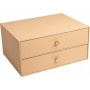 EXACOMPTA Module tiroirs Office by Me, 2 tiroirs, beige