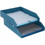 EXACOMPTA Set de corbeilles courrier Office by Me, bleu