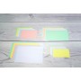 EXACOMPTA Fiches bristol, A6, quadrill, assorti