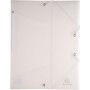 EXACOMPTA Chemise lastiques Chromaline, A4, transparent