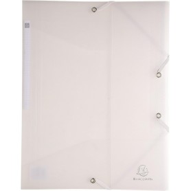 EXACOMPTA Chemise lastiques Chromaline, A4, transparent