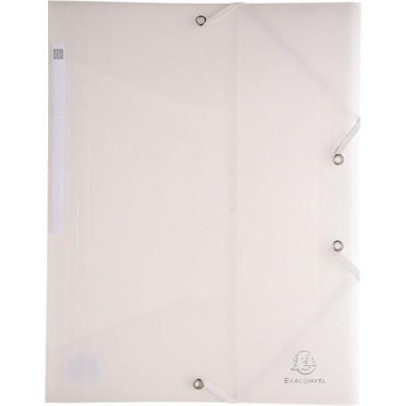 EXACOMPTA Chemise lastiques Chromaline, A4, transparent