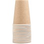 PROnappe Gobelet en carton, 0,2 l, kraft